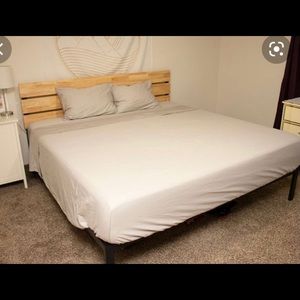 Boll & Branch organic queen bottom sheet